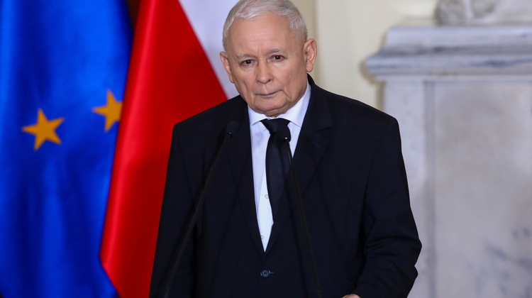 Prezes PiS Jarosław Kaczyński