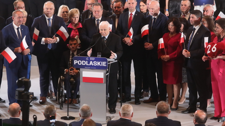 Jarosław Kaczyński w Białymstoku