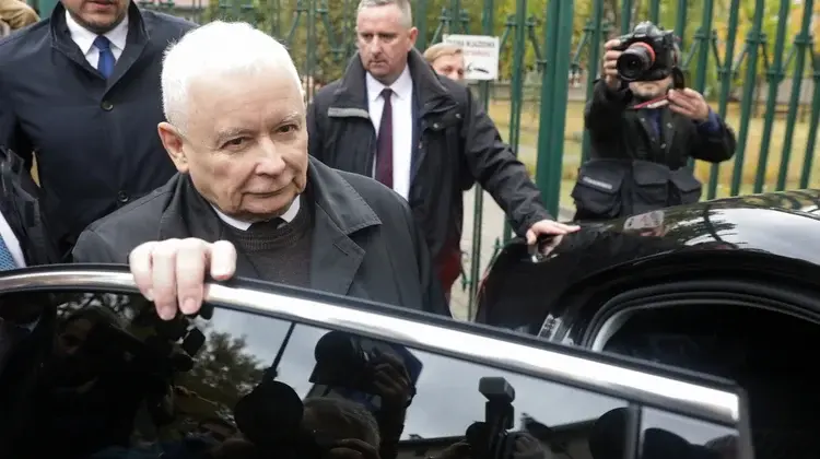 Prezes PiS Jarosław Kaczyński