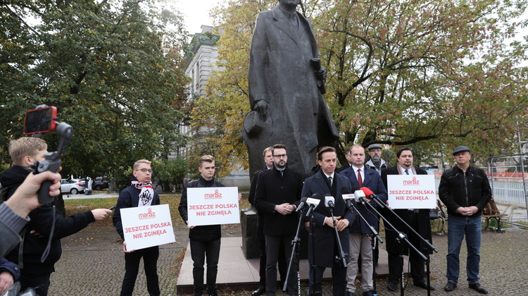 Konferencja prasowa Marszu Niepodległości