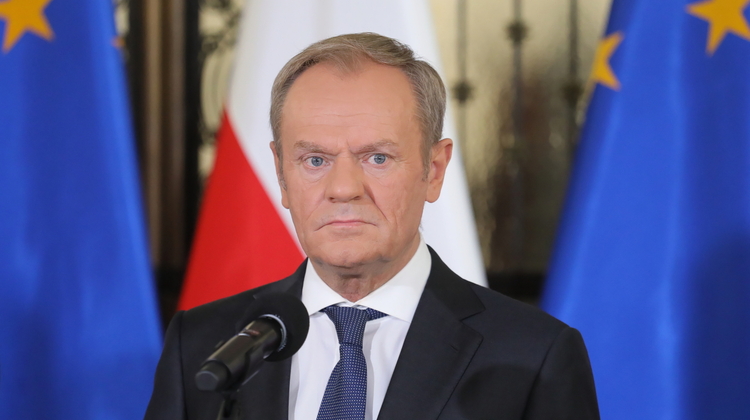 Przewodniczący PO Donald Tusk