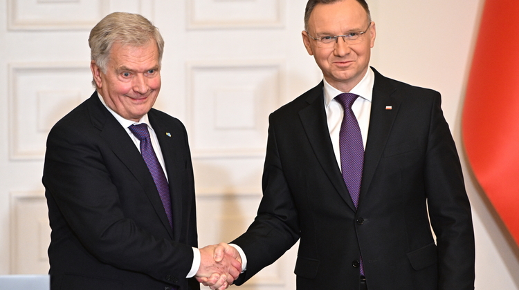 Prezydent Andrzej Duda i prezydent Finlandii Sauli Niinisto