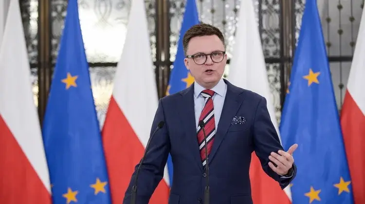 Marszałek Sejmu Szymon Hołownia