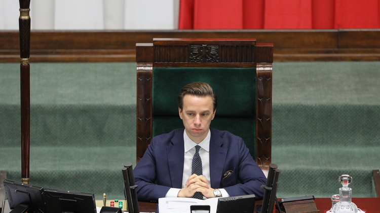 Wicemarszałek Sejmu Krzysztof Bosak