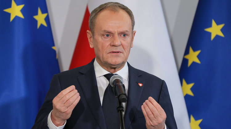 Przewodniczący PO Donald Tusk