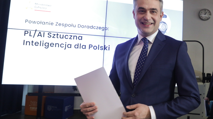 Minister Cyfryzacji Krzysztof Gawkowski