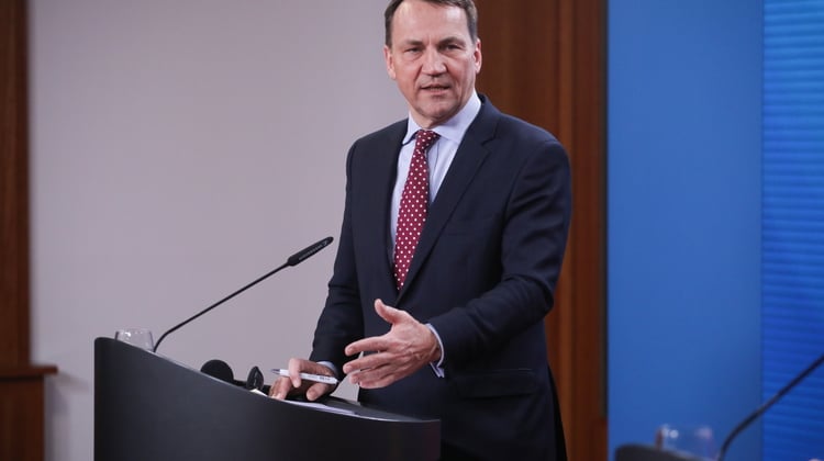 Minister Spraw Zagranicznych Radosław Sikorski