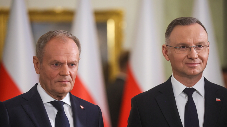 Prezydent Andrzej Duda i Premier Donald Tusk