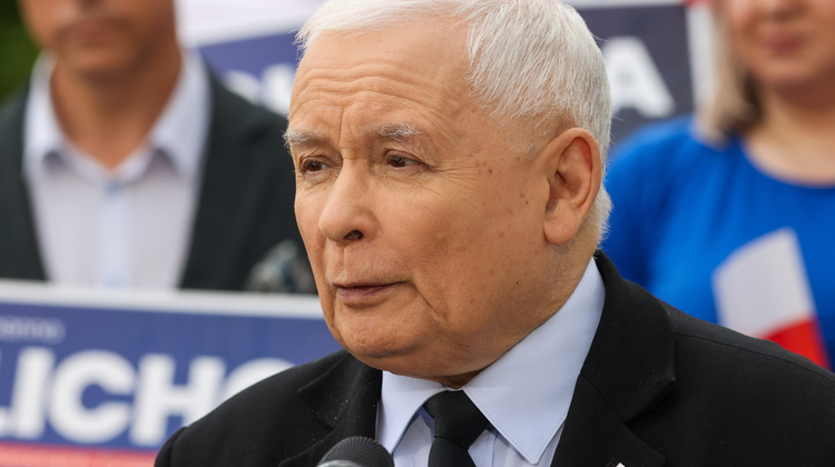 Prezes PiS Jarosław Kaczyński