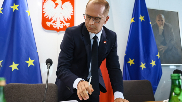 Poseł KO Michał Szczerba