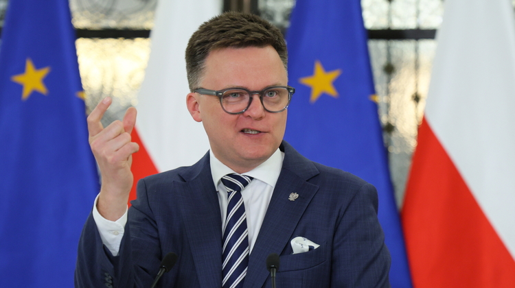 Marszałek Sejmu Szymon Hołownia