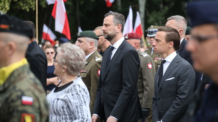 Minister Obrony Narodowej Władysław Kosiniak-Kamysz i Wicemarszałek Sejmu Krzysztof Bosak