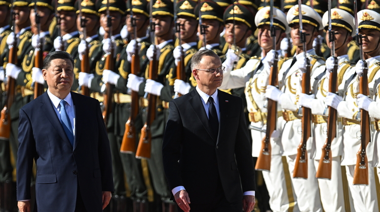 Prezydent Andrzej Duda i Prezydent Chin Xi Jinping