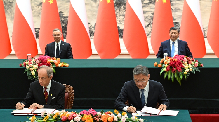 Prezydent Andrzej Duda i Prezydent Chin Xi Jinping