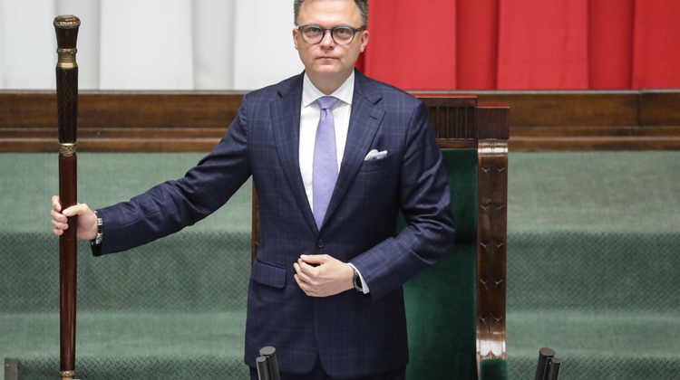 Marszałek Sejmu Szymon Hołownia