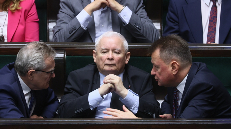 Prezes PiS Jarosław Kaczyński