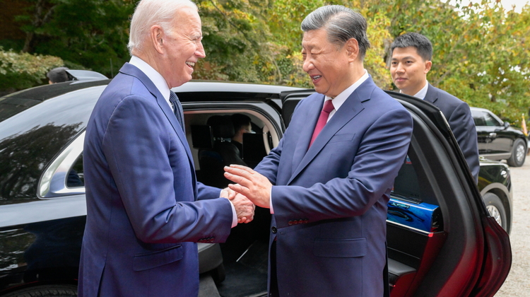 Prezydent USA Joe Biden i Chin Joe Biden