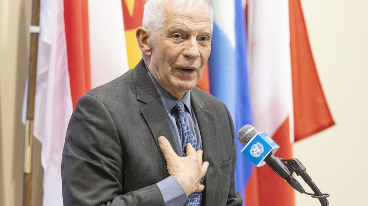 Komisarz UE ds. dyplomacji Josep Borrell