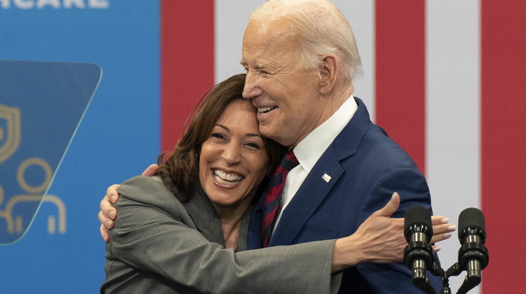 Wiceprezydent USA Kamala Harris i Prezydent USA Joe Biden