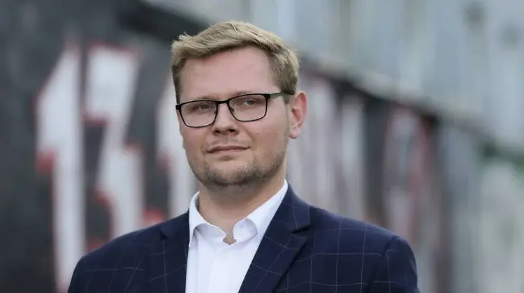 Poseł Suwerennej Polski Michał Woś