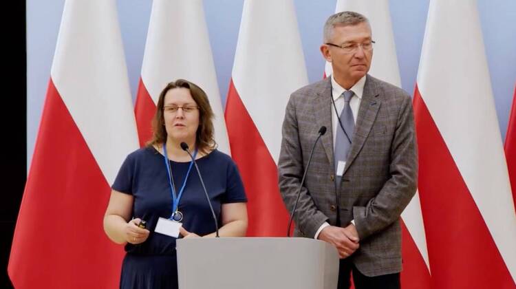 Od lewej: dr Agnieszka Chrobak i dr Jarosław Pająk