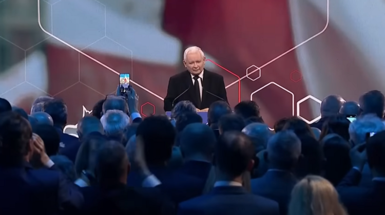 Prezes PiS Jarosław Kaczyński