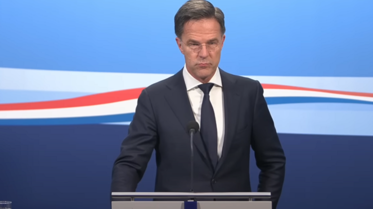 Premier Holandii Mark Rutte