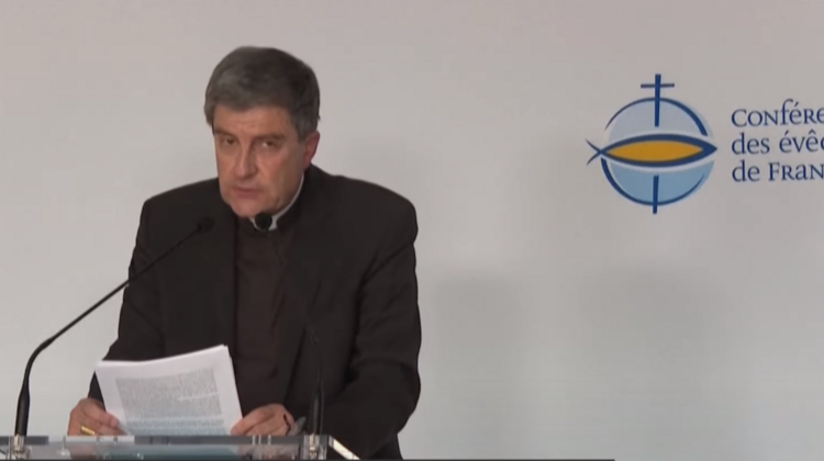 Przewodniczący Konferencji Episkopatu Francji abp Eric de Moulins-Beaufort