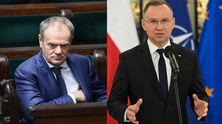 Premier Donald Tusk i Prezydent Andrzej Duda
