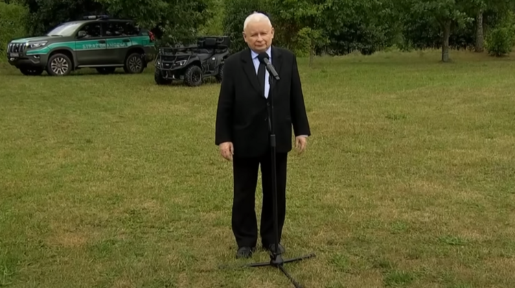 Prezes PiS Jarosław Kaczyński