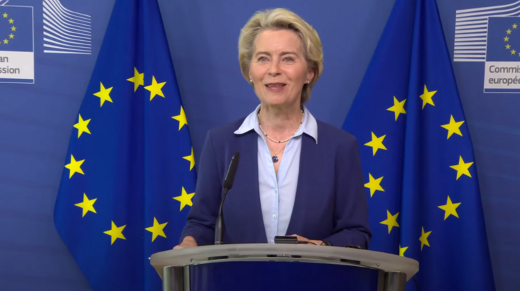 Przewodnicząca Komisji Europejskiej Ursula von der Leyen