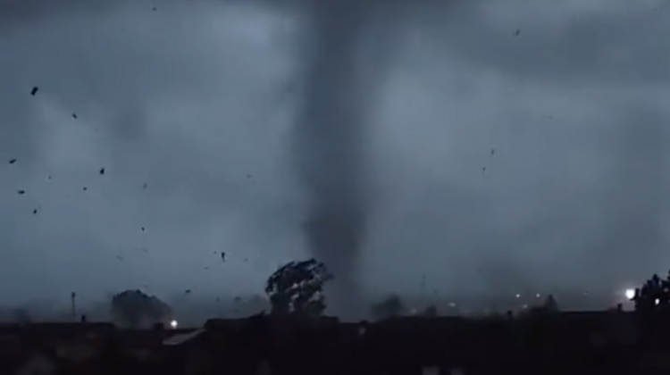 Tornado nad Mediolanem