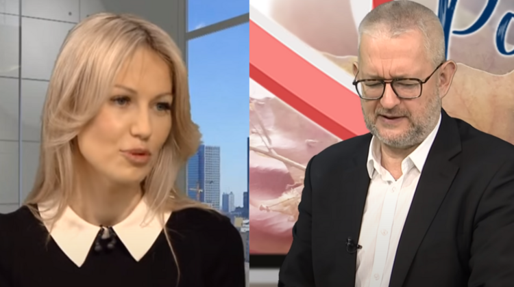 Małgorzata Ogórek i Rafał Ziemkiewicz