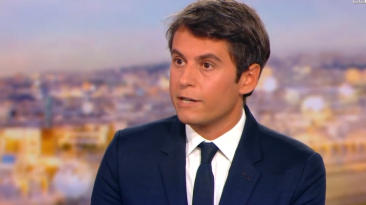 Minister edukacji Francji Gabriel Attal