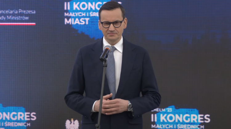 Premier Mateusz Morawiecki