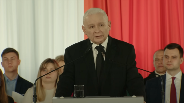 Prezes PiS Jarosław Kaczyński