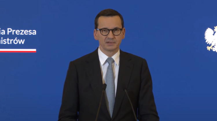 Premier Mateusz Morawiecki