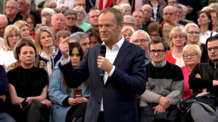 Przewodniczący PO Donald Tusk