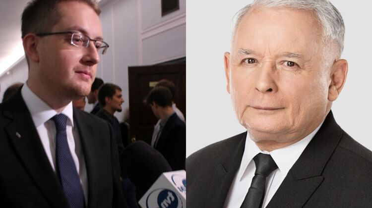 Robert Winnicki i Jarosław Kaczyński